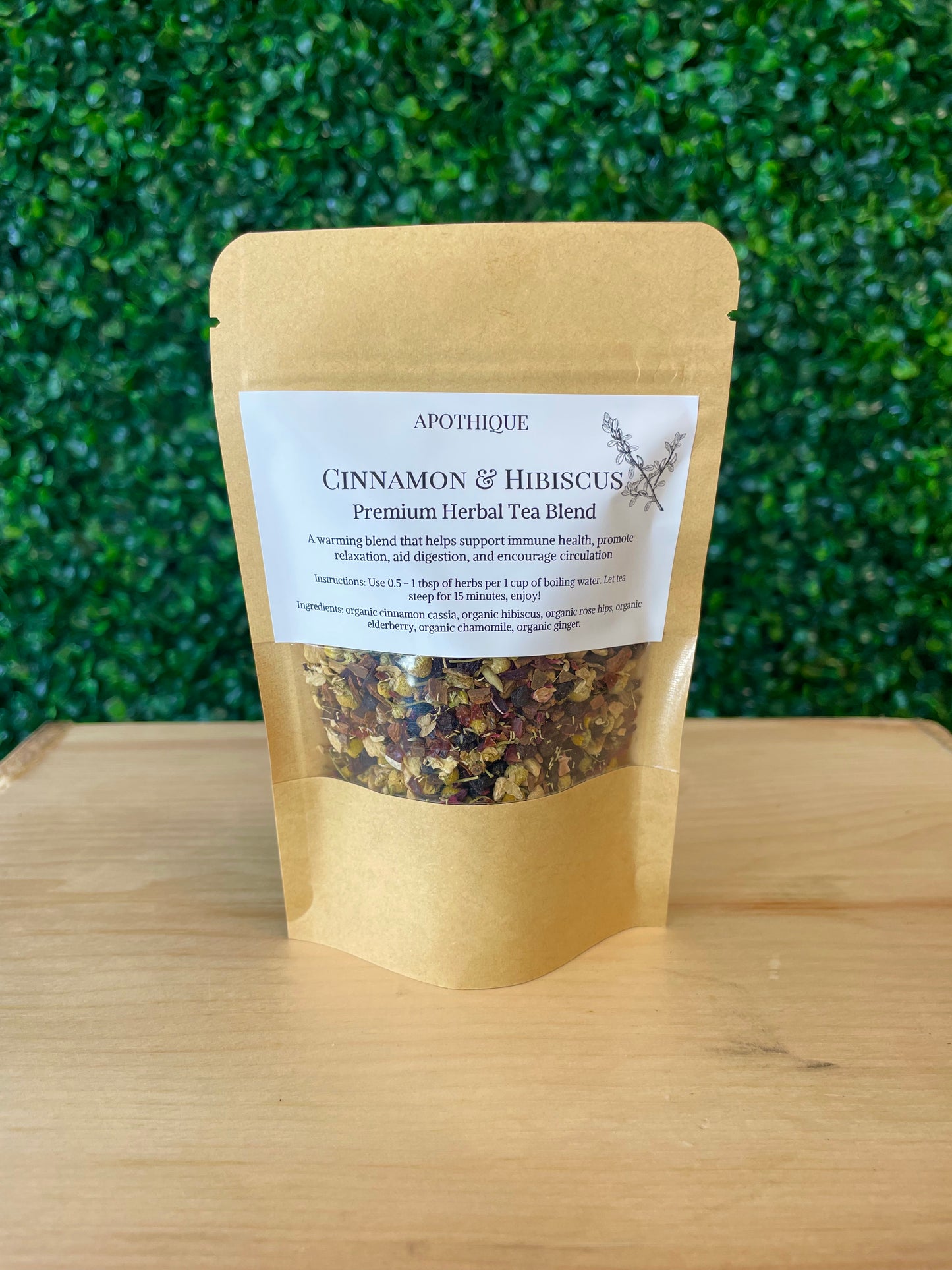 *New* Seasonal Cinnamon & Hibiscus Tea