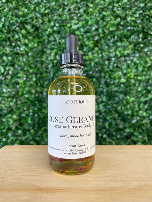 Rose Geranium Body Oil